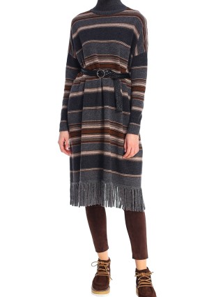 Темно-сіра сукня WEEKEND MAX MARA : фото 3 - Invogue